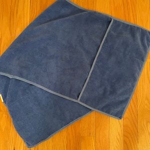 Over beach chair organizing color blue